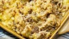 Cheesy Ground Beef and Rice Casserole