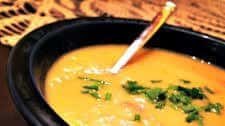 Cheesy Potato Leek Soup