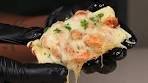 CHEESY SHRIMP STUFFED GARLIC BREAD RECIPE