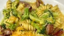 Cheesy Smoked Sausage Pasta