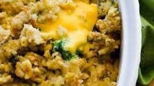 Cheesy Stuffing Casserole