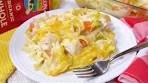 Cheesy Turkey Noodle Casserole