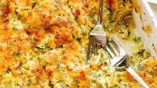 Cheesy Zucchini and Squash Casserole