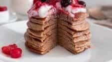 Chestnut Flour Pancakes (Gluten-Free)