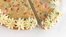 Chewy Funfetti Cookie Cake