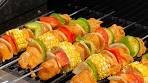 CHICKEN AND VEGETABLE SKEWERS 🌽🍗 WITH SUBTITLES
