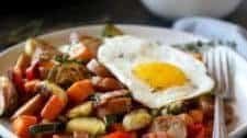 Chicken & Apple Sausage Sweet Potato Hash