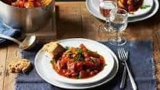 Chicken, chorizo and potato stew