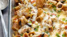 Chicken Enchilada Pasta Bake