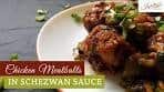 Chicken Meatballs in Schezwan Sauce | Indo Chinese Recipe ...