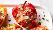 Chicken Parm-Stuffed Peppers