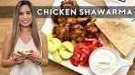 CHICKEN SHAWARMA WITH CREAMY YOGURT SAUCE ...