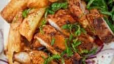 Chicken Shawarma with Garlic Yoghurt Sauce