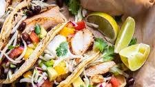 Chicken Tacos with Mango Salsa