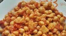 Chickpeas with tripe