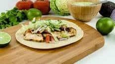Chipotle Chicken Tacos with Avocado Cream