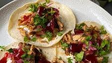 Chipotle Chicken Tacos With Scotch Bonnet Chilli Jam
