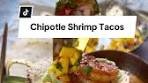 Chipotle Shrimp Tacos with Avocado Crema and Mango Salsa