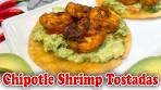 Chipotle Shrimp Tostadas