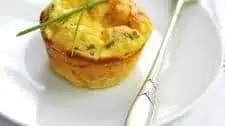 Chive, Cheddar & Green Chili Corn Mini-Quiches