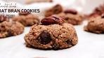 Choco Chunk Oat Bran Cookies with Pecans - Vegan and ...