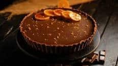 Chocolate and Clementine Tart