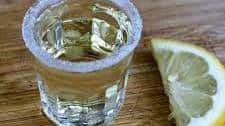 Chocolate Cake Shot with Frangelico