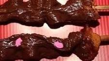 Chocolate-Covered Bacon Strips