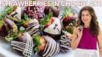 CHOCOLATE COVERED STRAWBERRIES