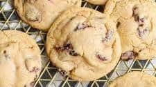 Chocolate Cranberry Cookies