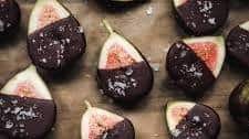 Chocolate Dipped Figs