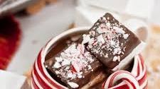 Chocolate Dipped Peppermint Marshmallows