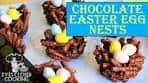 Chocolate Easter Egg Nests