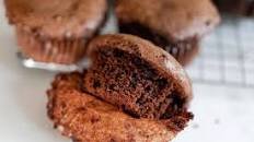 Chocolate Einkorn Protein Muffins