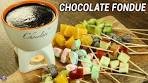 Chocolate Fondue | Chef Varun | fruit, winter | What can be ...