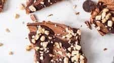 Chocolate Frozen Yogurt Bark
