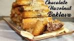 Chocolate Hazelnut Baklava Rolls