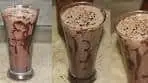 Chocolate milkshake with cocoa and choco bliss/how to make ...