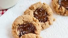 Chocolate Peanut Butter Cookies with Sea Salt