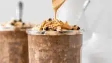 Chocolate Peanut Butter Overnight Oats