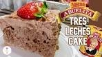 CHOCOLATE TRES LECHES CAKE | THREE MILKS CAKE
