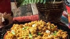 Chorizo Egg Scramble with Cheese