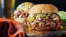 Chorizo-Spiced Pulled Pork With Mexican Street Corn Slaw Recipe