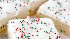 Christmas Sugar Cookie Bars