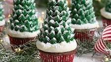 Christmas Tree Cupcakes