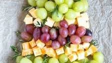 Christmas Tree Fruit and Cheese Platter