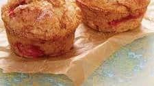 Cinnamon Rhubarb Muffins