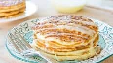 Cinnamon Roll Pancakes