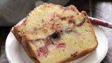 Cinnamon Swirl Rhubarb Bread