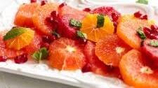 Citrus Salad with Pomegranate Dressing